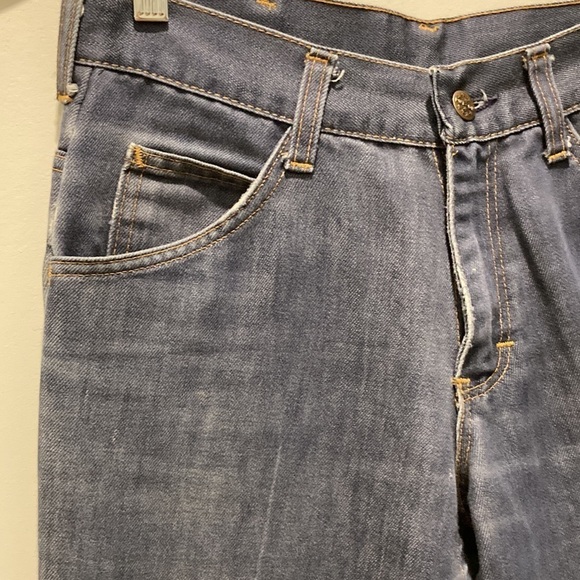 Grey Flare High Rise Retro Jeans - Picture 5 of 13